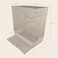 Bird cage for small to medium birds, Lightweight metal bird cage with Portable handle, Multiple perches, Feeding cups, Slide-out tray, and Detachable base, Easy assembly, 80 cm (White)