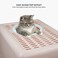 Fully enclosed cat litter box with Front entry &amp; Top exit, Drawer-type, Litter scoop, and Sand filter holes, Odor-proof cat toilet for Indoor/Outdoor use, Easy to clean, 52 cm (Pink)