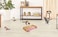 3-in-1 Multifunctional cat scratching sofa bed for Indoor cats &amp; kittens, Reversible corrugated cat scratching board with Catnip and Eco-friendly materials, protects your furniture 50cm (Pink)