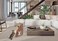 Triangular cat scratching board for Indoor cats, Reversible cat scratcher with Built-in teasing ball, Catnip, and Cat tunnel, Durable corrugated cat scratching cardboard for Play, 39 cm (Chocolate)