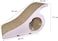 Cat scratching cardboard for Indoor cats &amp; kittens, Durable triangular cat scratcher with Catnip, Cat tunnel, and Corrugated cardboard, Suitable for Interactive cats, Pink (54 cm)