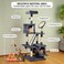 Multi-level cat tree tower with Cat turntable toy, Dangling ball, Sisal scratching board, Durable perch, and Cozy cat condo, Sturdy indoor cat tree for Climbing, Play &amp; Rest, 160 cm (dark grey)