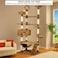 Multi-level cat tree tower with Multiple perches, Sisal scratching post, Spacious cat condo, Double hammocks, and Climbing ladder, a Large cat climbing tower for Indoor cats, 210 cm (Chocolate)