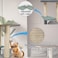 Cat tree scratching post for Indoor cats &amp; kittens, Durable cat tree activity center with Padded perch, Sisal scratching post, and Spacious cat condo, Easy assembly 86 cm (green)