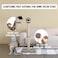 Cat tree activity center for Indoor cat &amp; kittens, Cat tree scratcher with Warmie sloth design, Sisal scratching post, and Punching ball, Sturdy cat climbing frame, Easy to assemble, 95 cm (Beige)