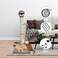 Cat tree activity center for Indoor cat &amp; kittens, Cat tree scratcher with Warmie sloth design, Sisal scratching post, and Punching ball, Sturdy cat climbing frame, Easy to assemble, 95 cm (Beige)