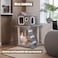 House-shaped cat tree for Indoor cats &amp; kittens, Cat scratcher climbing frame with Spacious cat condo, Sisal scratching post, and Climbing ladder, Easy to Assemble 95 cm (Grey)