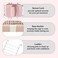 3-Tier cat cage for cats &amp; kittens, Large cat playpen with 3 Lockable doors, Cozy hammock, Climbing ladder, Slide-out tray, and Universal wheels, Ideal for indoor/outdoor use, 145 cm (Pink)