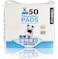 50Pcs dog training pads with Leak-proof design, 5 Highly absorbent layers, Tear-resistant, and Odor control, Disposable pet training pads for Medium breeds, Keep the floor clean, 60 cm (Blue)