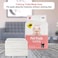 40Pcs Pet pads with Leak-proof design, 5 Highly absorbent layers, Tear-resistant, and Odor control, Disposable dog training pads for Large breeds, Comfortable &amp; Secure 60 cm (White)