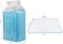 20Pcs Disposable dog training pads for All-sized breeds, Durable absorbent dog pee pads with 5-Layer design and Leak-proof design, Ideal for Indoor/Outdoor use 60 x 90 cm (Blue)