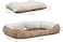 Winter warm pet bed for Dogs &amp; Cats, Spacious comfortable design dog bed with Reversible cushion, Soft polyester material, and Non-slip bottom, Easy to clean, 75 cm (Brown)