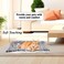 Soft pet blanket for cats &amp; small dogs, Reversible fleece dog blanket with Cute star patterns, Sherpa fleece blanket, and Durable polyester fiber, Warm winter pet bed mat, 50 cm (Blue)