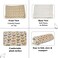 Soft pet blanket for cats &amp; small dogs, Reversible fleece dog blanket with Cute star patterns, Sherpa fleece blanket, and Durable polyester fiber, Warm winter pet bed mat, 50 cm (Yellow)