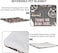 Large dog blanket with Cartoon print design, Sherpa fleece blanket, and Durable polyester fiber, Comfortable dog bed for medium to large breeds, Warm winter pet bed mat, 100 cm (Chocolate)