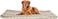 Large dog blanket with Cute star pattern, Sherpa fleece blanket, and Durable polyester fiber, Comfortable dog bed for medium to large breeds, Warm winter pet bed mat, 100 cm (Yellow)