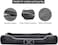 Large dog bed with Water -resistant material, Removable cushion, Raised edge, and Non-slip bottom, Durable Nylon &amp; Polypropylene pet bed for medium to large breeds, All-season use, 107 cm (Black)