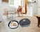 Semi-enclosed felt warm cat cave for Small/Medium/Large Indoor cats, All-season felt cat bed with Removable washable cushion, Ventilation holes, and Detachable design, 50 cm (Grey)
