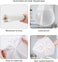 5Pcs Biodegradable trash bags with Leak-proof design and Break-point design, 15L large capacity multi-purpose disposable garbage bags for Bathroom, Office, and Kitchen (100 Count)