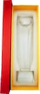Diamond top crystal trophy award, Height about 28cm