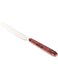 Winsor Stainless Steel Walnut Handle Dessert Knive,Silver