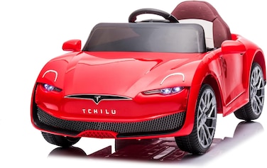 Lovely Baby LB 1060L Kids Battery Operated Ride-On Car with Remote, 12V, MP3, 100% Assembled , for Kids Ages 1-4 - Red