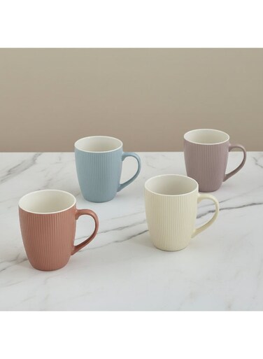 Box Joanna 4-Piece Coffee Mug Set - 350 ml