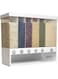 qtyjxb Cereal Food Dispenser, Wall-Mounted Large Capacity Moisture-Proof Grain Storage Box