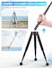 ULANZI MT-63 Mini Phone Tripod 57 Portable Foldable Aluminum Alloy Extendable Camera Tripod with 2 in 1 Phone Clip 360&deg; Ball Head Travel Lightweight Tripod for iPhone DSLR Camera Max Load 5KG 11LBS