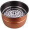 12L Electric Pressure Cooker Inner Pot with Mandi Grill - Non-Stick Golden Bowl Replacement Set