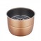 12L Electric Pressure Cooker Inner Pot with Mandi Grill - Non-Stick Golden Bowl Replacement Set