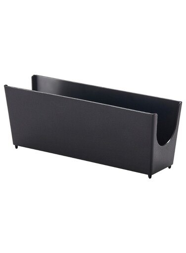 Sink Container &acirc;&euro;&ldquo; Black   Suction Cup Organizer