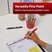 Sharpie PEEL-OFF Marker China, China Marker Bullet, 12 Pack, Black (2089)