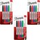 Sharpie 32174PP Twin Tip Permanent Markers, Fine and Ultra Fine, Assorted Colors, 4 Count (3)
