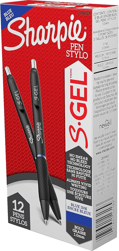 Ubuy Sharpie Gel Pens Colors Buy Sharpie S-Gel, Gel Pens, Bold