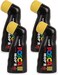 POSCA - Uni Mitsubishi Pencil - MOP'R Marker - Round Tip XXL 3-19 mm - Ergonomic Shape, Semi-Rigid Body - Water-Based Paint Marker - All Holder - Yellow X4