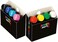POSCA - Uni Mitsubishi Pencil - MOP&#39;R Marker - Round Tip XXL 3-19 mm - Ergonomic Shape, Semi-Rigid Body - Water-Based Paint Marker - All Holder - Red x4