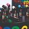 POSCA - Uni Mitsubishi Pencil - MOP&#39;R Marker - Round Tip XXL 3-19 mm - Ergonomic Shape, Semi-Rigid Body - Water-Based Paint Marker - All Holder - Dark Blue
