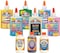 Elmer&#39;s Jumbo Slime Kit   Assorted Colours, Textures &amp; Effects   Includes Crunchy, Metallic &amp; Confetti Activators   Colour Changing &amp; Glow-in-the-Dark PVA Glue (Bottles In Plain Box)