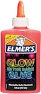 Elmer's Glow-in-the-Dark Liquid Glue, Great For Making Slime, Washable, 1 Count 5 Oz. Pink