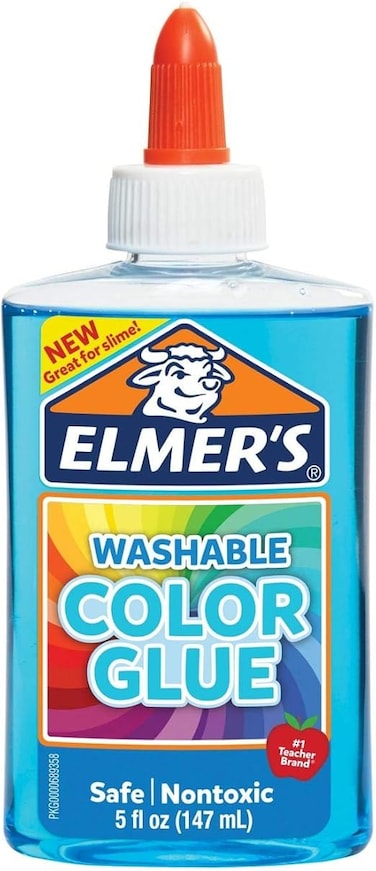 Elmer's Transparent Glue 5oz Blue