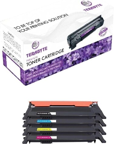 404s Compatible Toner Cartridge Replacement for 404s CLT-K404S C404S M404S Y404S Work for Xpress C430W C430 C480 C480FW C480FN (4-PACK)