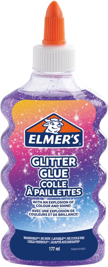Elmer's Glitter Liquid Glue 177 ml, Purple
