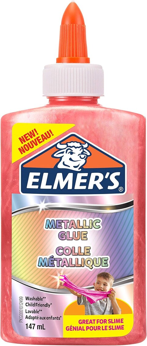 Elmer&#39;s 2109508 147ml Metallic Liquid Glue, Pink