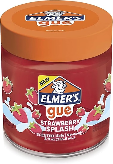 ELMER'S &lrm;2110574 Elmer's Strawberry Splash Premade Gue Jar 236.5ML