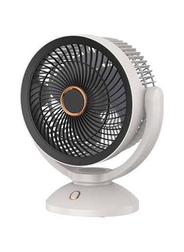 Eacam Air Circulation Table Fan with Night Light Desktop Fan Hanging Fan 4 Wind Speeds Adjustable Electric Cooling Fan
