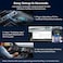 OTTOCAST جهاز P3 Pro CarPlay AI Box اللاسلكي، محول 3 في 1 لـ CarPlay وAndroid Auto مع نظام Android 13، مخرج HDMI، ذاكرة RAM بسعة 8 جيجابايت، تخزين 128 جيجابايت، ودعم تقسيم الشاشة للسيارات السلكية