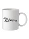 Ceramic Coffee Mug With Harry Potter Always Design White 10cm