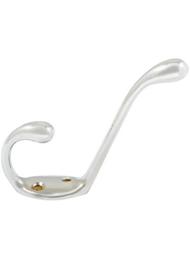 KNP Metal Wall Hooks 6cm are durable and space-saving hooks, perfect for hanging coats, bags, keys, towels, and other household items.