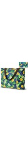 KASTWAVE Stylish Canvas Beach Tote Bag for Women - Zippered Travel &amp; Pool Bag, Great for Shopping &amp; Summer Adventures